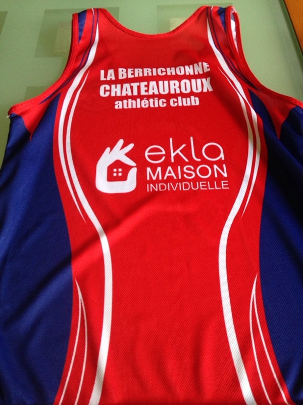 Maillot de la BERRICHONNE ATHLÉTISME 