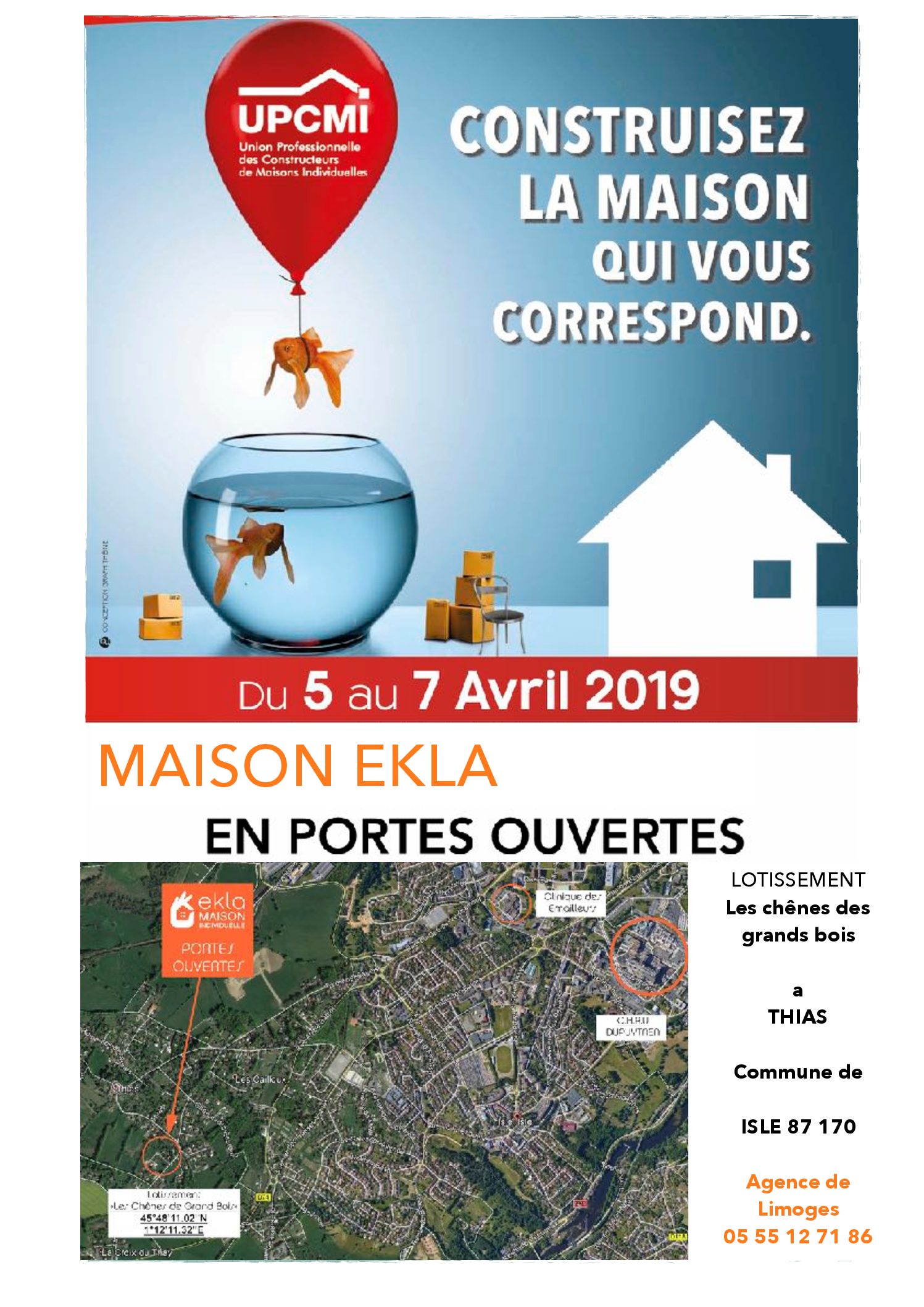 DU 5 au 7 AVRIL 2019 PORTES OUVERTES