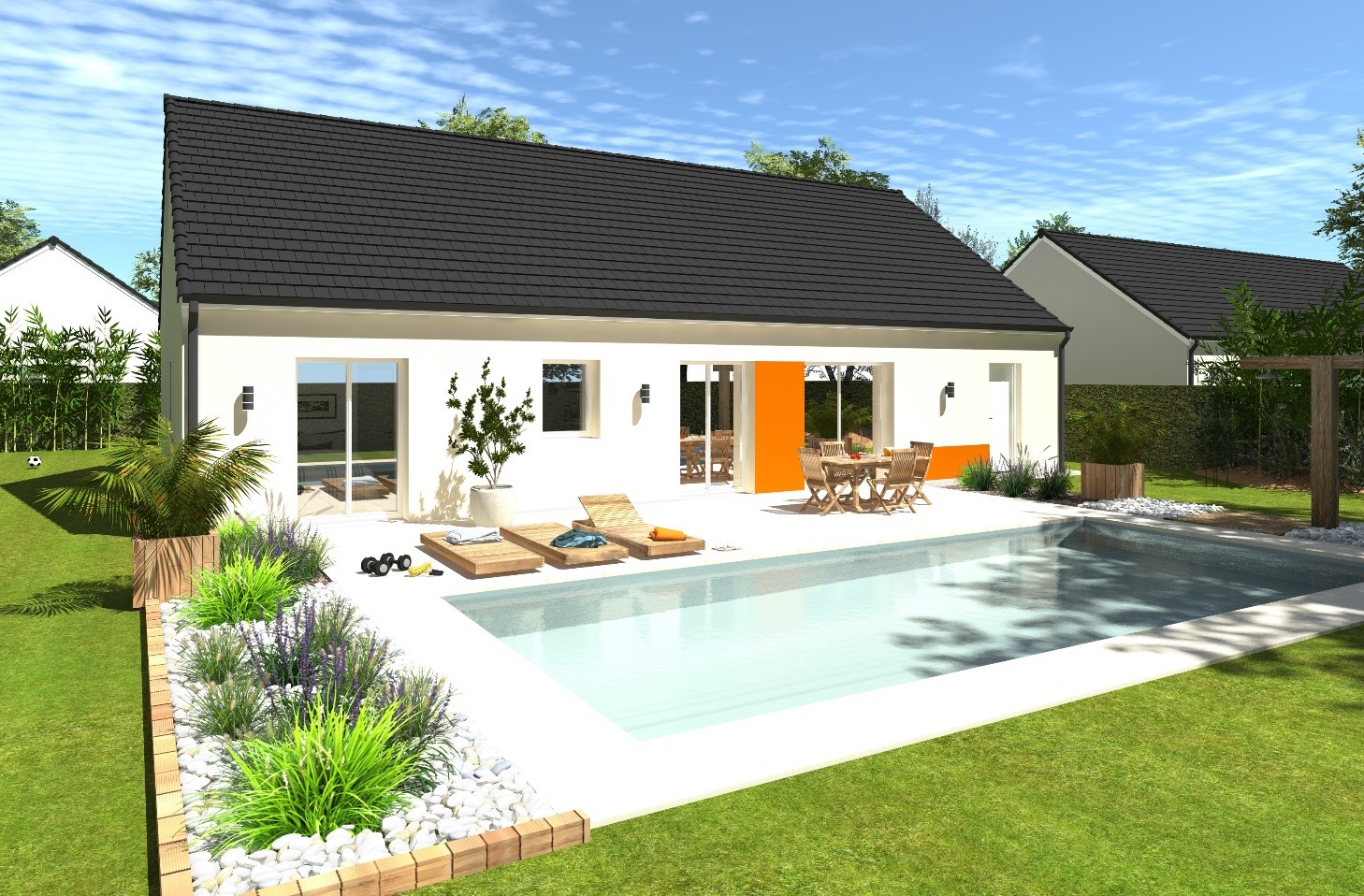 maison arrière