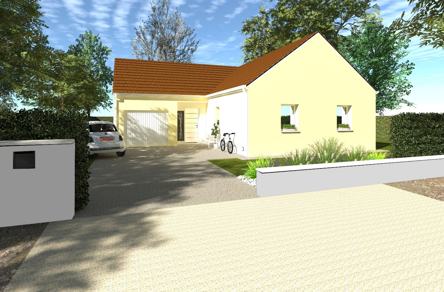 maison avant